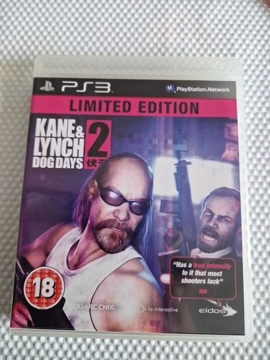 Kane & Lynch Dog Days 2 Limited Edition PlayStation3 Ps3 Games Original