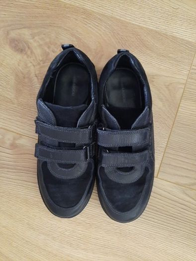 lasocki boys leather shoes, size 38, uk5
