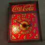Coca Cola Lighted Liberty Clock Sign Very Rare Image 3