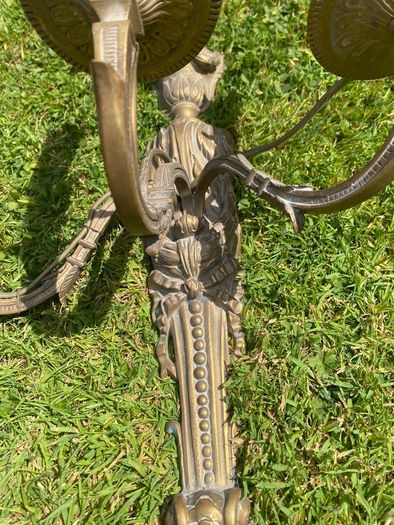 Wall lights Antique Guilt Pair