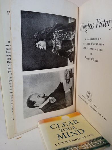 Wingless Victory: A Biography of Gabriele D'Annunzio and Eleonora Duse by Frances Winwar (GT102)