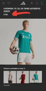 Liverpool FC 25/26 Third Authentic Jersey - Medium