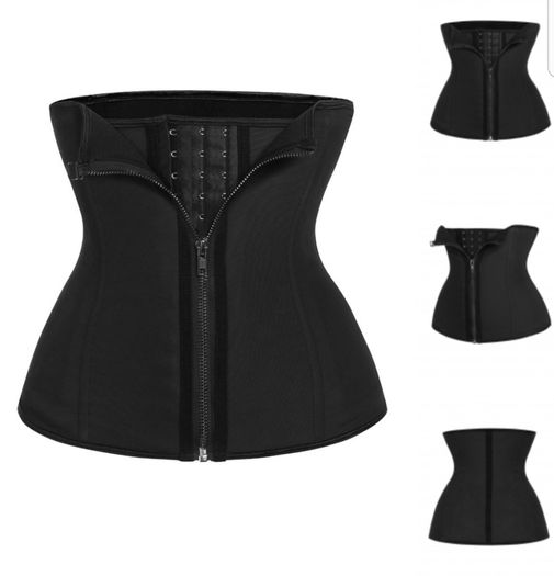 Latex Waist Trainer zip and hook