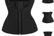 Latex Waist Trainer zip and hook