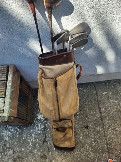vintage hand forged golf clubs
