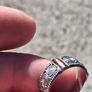 Suarti 18k Gold and Sterling Silver Designer Ring Image 9
