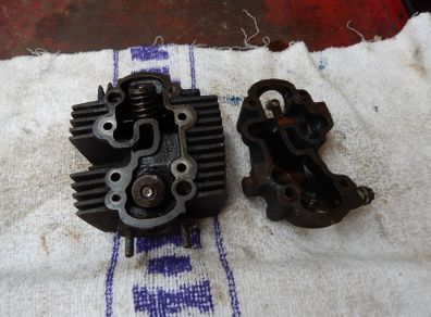 Vintage Honda C100 Cylinder Head
