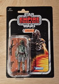 Star Wars Boba Fett 3.75 " Scale From The New Vintage Wave (Damaged Card Bubble Coming Away Bottom Left) New