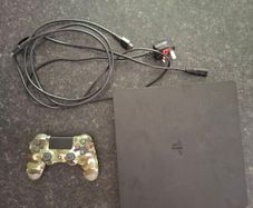 Playstation 4 Slim and Controller Bundle