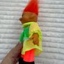 Unbranded Troll Doll in rain coat approx. 32cm. (with the hair) Used Please see picture Image 5