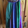 South Ladies Multicoloured Silk one shoulder dress size 12 includes postage Image 8
