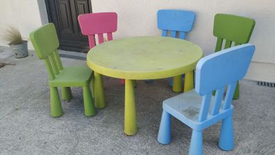toddler table and chairs