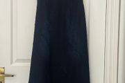 Vintage Sisley Asymmetrical Denim Dress - Size S