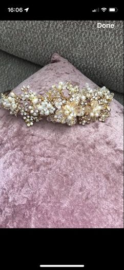 wedding hair band
