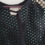 fumblin' foe black mesh dress with embellished shoulder detail Sz M (Fit 8 - 12 UK) - Rrp 149 Image 5