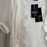 New Quiz Cream Organza Cardigan Image 2