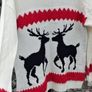 Pure Moda Reindeer Christmas Jumper Image 6