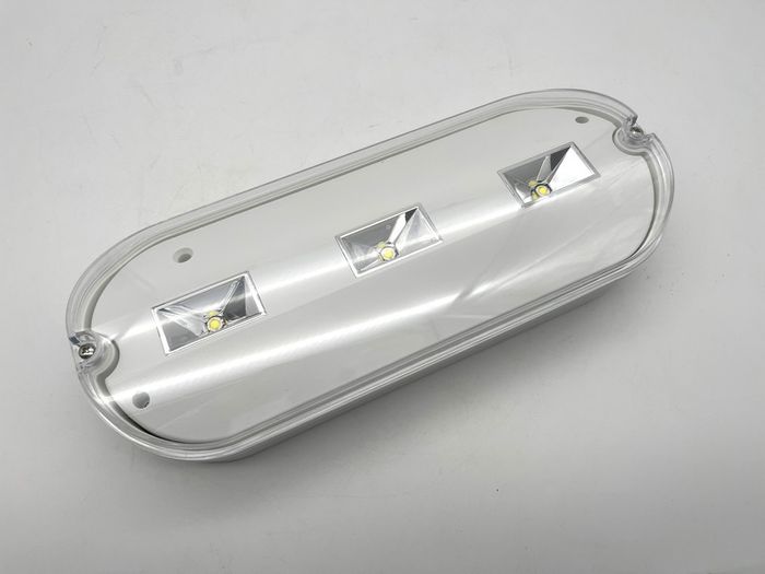 Ansell Emergency LED Bulkhead Light 8W 3Hr Maintained AOSLED/3M/ST 550lm 6500K IP65