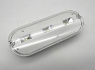 main image for ad Ansell Emergency LED Bulkhead Light 8W 3Hr Maintained AOSLED/3M/ST 550lm 6500K IP65