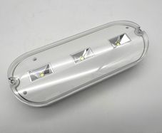 Ansell Emergency LED Bulkhead Light 8W 3Hr Maintained AOSLED/3M/ST 550lm 6500K IP65
