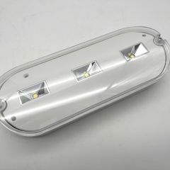 Ansell Emergency LED Bulkhead Light 8W 3Hr Maintained AOSLED/3M/ST 550lm 6500K IP65
