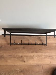 Wall mounted Coat Hanger with storage