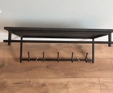 Wall mounted Coat Hanger with storage