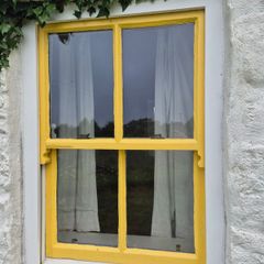 Wood Sash Windows traditional Irish cottage