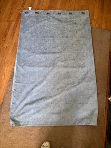 Blue curtains 90 W x 72 Drop