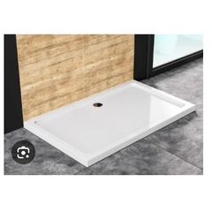 Roca 1200x800x30 low profile Shower Tray - Center Drain