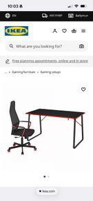 IKEA gaming desk