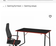 IKEA gaming desk