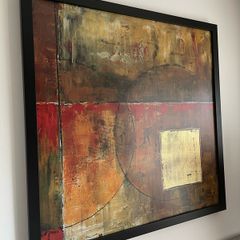 3 Abstract large paintings