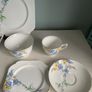 Colclough deco style  pretty and charming china tea for two Image 7