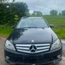 2009 Mercedes-benz C Class C200 Sport Black Estate Breaking For Parts Image 2