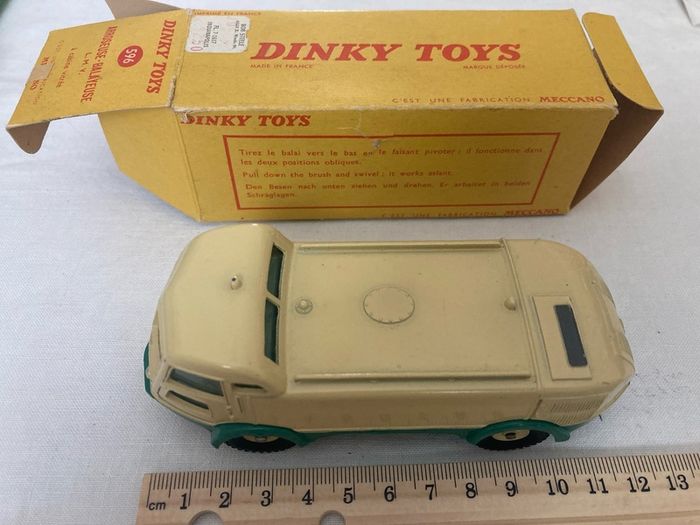 Dinky 596. French Dinky. LMV Street sweeper. Mint in box. Rare.
