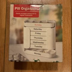 Pill Organiser Brand New in sealed box