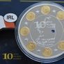 Album of 20 coins | 10 years of euro coins | proof quality set with Swarovski crystals Image 2