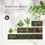 118cm x 118cm x 62cm 3 Tier Raised Garden Bed, Metal Elevated Planer Box Kit Flower Pot w/ A Pairs of Glove for Backyard, Patio to Grow Vegetables, Herbs, and Flowers, Grey Image 5