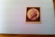 German stamp issued during WW2 - Mozart