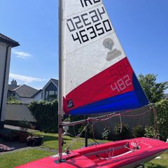 Topper sailing Dinghy
