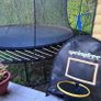 Springfree Trampoline with Basketball hoop and steps Image 2