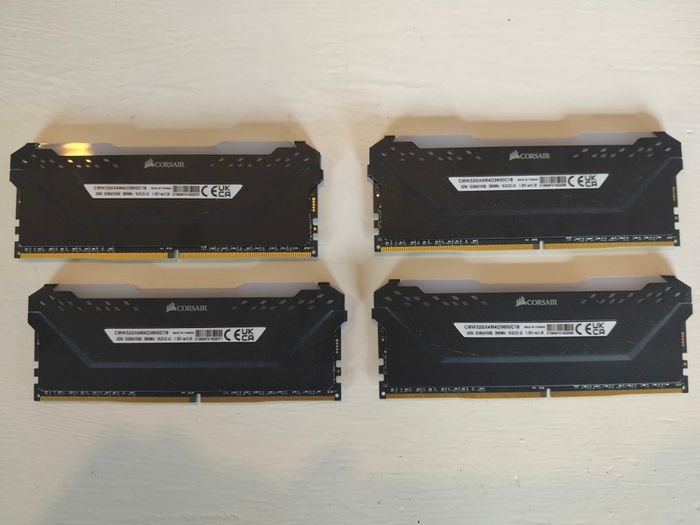 Corsair Vengeance Rgb Pro 32gb(4x8gb) Ddr4 Ram 3600mhz