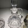 Vintage Cut & Pressed Glass High Tea Set - Cruet, Sifter, Jug, Preserve Pot & More Image 4