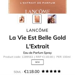 Lancome La Vie Este Belle E'trait de Parfum