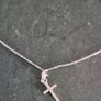 Authentic Swarovski Crystal Cross Pendant Necklace Image 10
