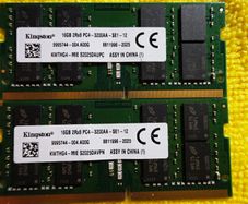 Kingston Kwthg4-mie 32gb Pc4-3200 Sodimm Memory Ram (x2)