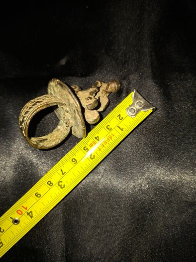 Genuine Antique Bronze Ring Dogon Mali Postage Available or Collection