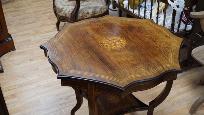 Edwardian Rosewood Centre Table c.1900
