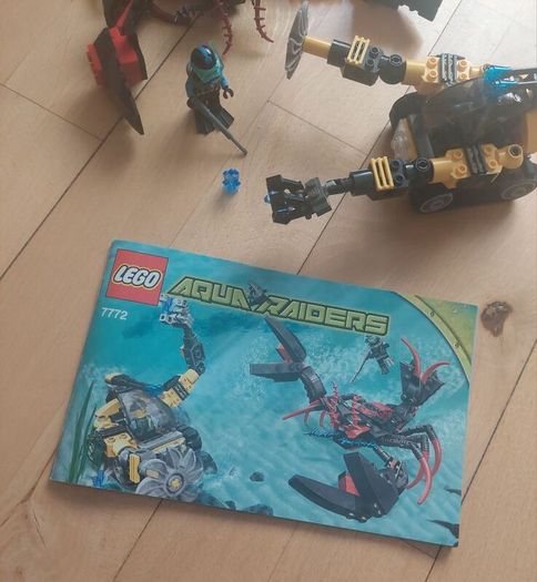 Lego Aqua Raiders - Lobster Strike - set 7772 - from 2007